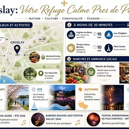 Lumineux 3chambres,15mn paris, terrasse, parking