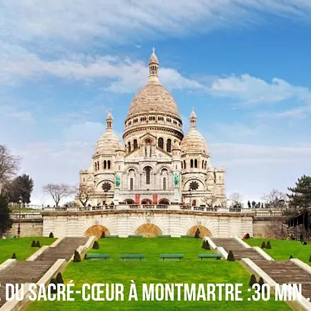 Lumineux 3Chambres,15Mn Paris, Terrasse, Parking Casa vacanze