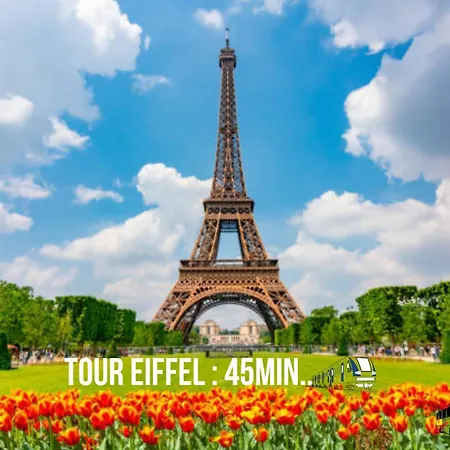 Lumineux 3Chambres,15Mn Paris, Terrasse, Parking Groslay